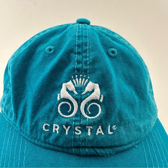 Exclusively Crystal Unisex Dad Hat Embroidered Logo Adjustable Strap Back Cap - Picture 2 of 9